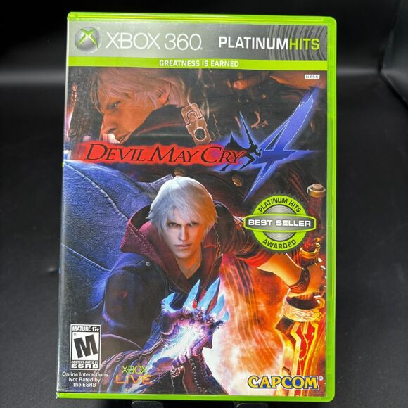 Devil May Cry 4‎ Xbox 360 Complete CIB - Picture 1 of 8